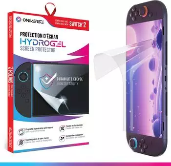 Oniverse Hydrogel-Displayschutzfolie f&uuml;r Nintendo Switch 2, transparent (ONISPHYD-SWI2)