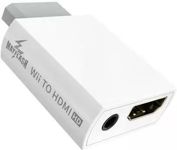 Mayflash W016 Wii-zu-HDMI-Konverter 1080p, 3,5-mm-Audio (W016)