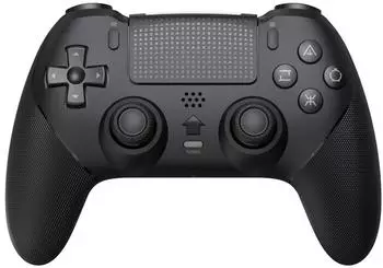 Wigento Wireless Gaming Controller für PS5 / PS5 Pro / PS5 Slim, OLED, Makro, Turbo, schwarz