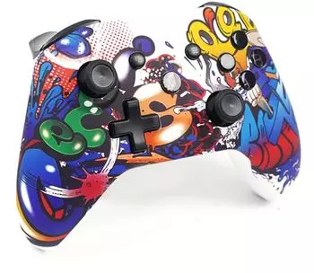 Wigento Wireless Gaming Controller Graffiti 2.4G, PC/Switch (GAM-CR-22)
