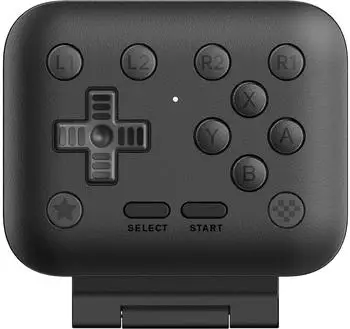 8bitdo FlipPad kabelgebundener Controller iOS/Android, USB-C (Black Edition)