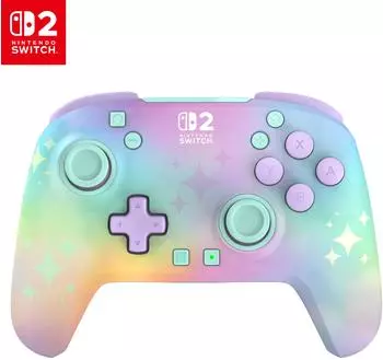 Turtle Beach Nintendo Switch 2 Rematch Wireless RGB Gaming Controller Starry Dream