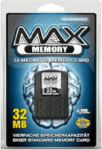 Datel PS2 Max Memory Card 32MB
