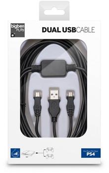 Bigben Interactive PS4 Dual USB Cable