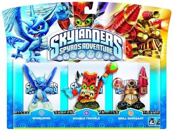 Activision Skylanders: Spyro's Adventure - Double Trouble + Whirlwind + Drill Sergeant