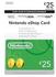 Nintendo eShop Card