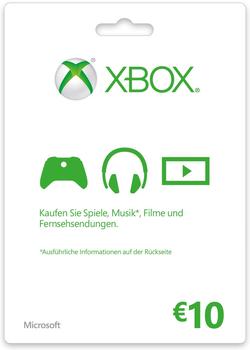 Microsoft Xbox Live Guthaben 10 Euro