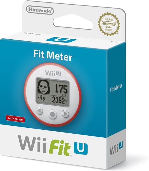 Nintendo Wii Fit U Fit Meter rot