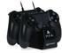 4Gamers PS4 Twin Play 'n' Charge Kabel mit Desktop Stand (schwarz)