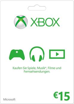 Microsoft Xbox Live Guthaben 15 Euro