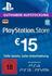 Sony PlayStation Store Guthaben-Aufstockung