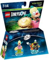 LEGO 71227, LEGO Dimensions Krusty the Clown Fun Pack (71227, LEGO Dimensions)
