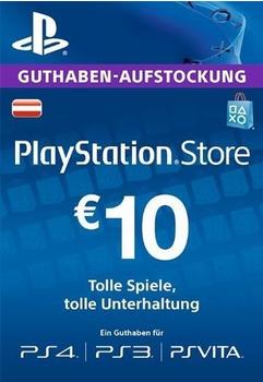 Sony PlayStation Store Guthaben-Aufstockung 10 Euro (&Ouml;sterreich)