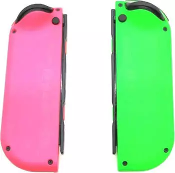 Nintendo Switch Joy-Con 2er-Set neon-grün/neon-pink – Vielseitige Funktionen und Sensoren