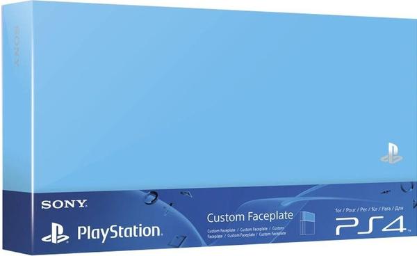 Sony PS4 Custom Faceplate aqua blau