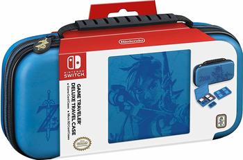 RDS Nintendo Switch Game Traveler Deluxe Travel Case - The Legend of Zelda blau