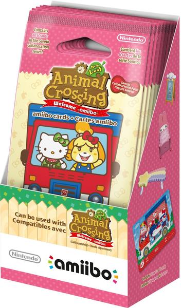 Nintendo amiibo Karten - Animal Crossing: New Leaf + Sanrio