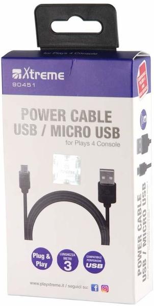 X-Treme PS4 Power Cable USB