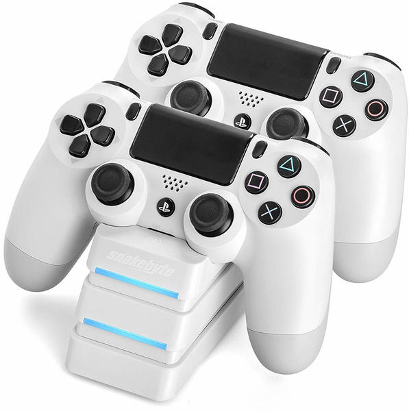 Snakebyte PS4 Twin:Charge weiß