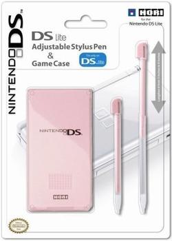 Hori NDS Lite Adjustable Stylus Pen & Game Case