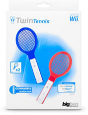 Bigben Wii Tennis Racket Twin Pack