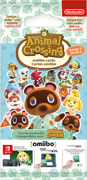 Nintendo amiibo Cards - Animal Crossing - Serie 5