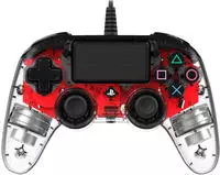 Nacon Gaming NA360837, Nacon Gaming Controller Light Edition (PS4) (NA360837) Rot