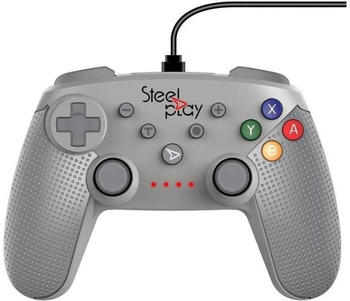 Steelplay Wired Gamepad Switch Grey