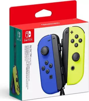 Nintendo Switch Joy-Con 2er-Set neon-blau/neon-gelb – Erleben Sie Gaming in leuchtenden Farben