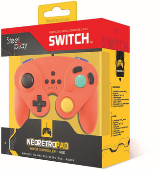 Steelplay Neo Retro Pad Wired Switch Red