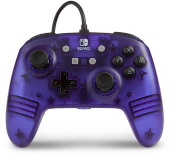 PowerA Nintendo Switch Enhanced Wired Controller (Purple Frost)