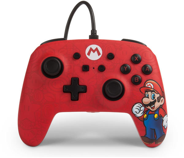 PowerA Nintendo Switch Enhanced Wired Controller (Mario)