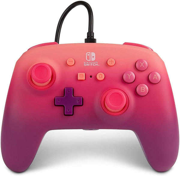 PowerA Nintendo Switch Enhanced Wired Controller (Fantasy Red)