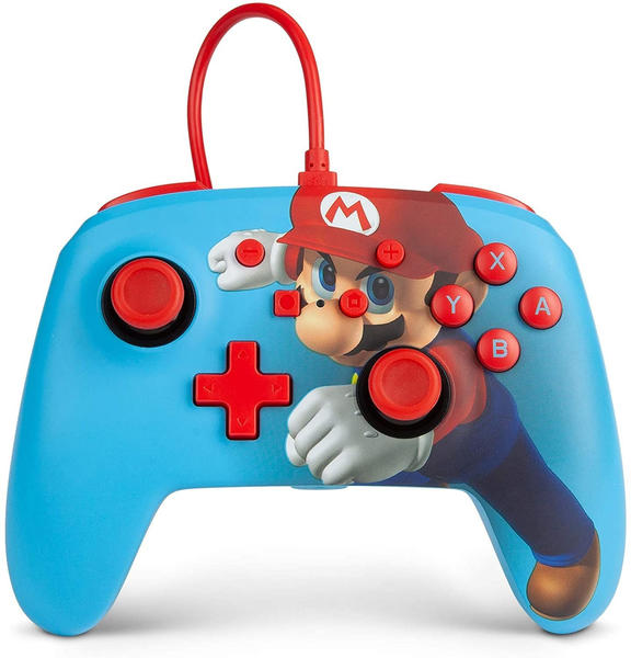 PowerA Nintendo Switch Enhanced Wired Controller (Mario Punch)