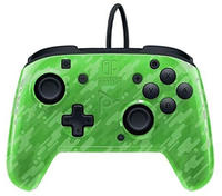 Face-off Deluxe Switch Controller + Audio - Camo Green - Wired Controller - Nintendo
