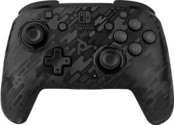 PDP Nintendo Switch FaceOff Wireless Deluxe Controller (Black Camo)