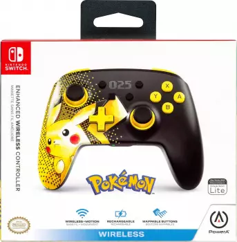 PowerA Nintendo Switch Enhanced Wireless Controller (Pokemon 025) – PowerA Nintendo Switch Enhanced Wireless Controller (Pokemon 025) – Ein Must-Have für Gamer