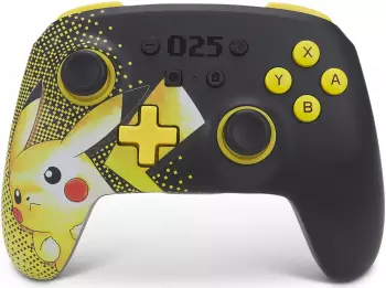 PowerA Nintendo Switch Enhanced Wireless Controller (Pokemon 025) – Ergonomisches Design und präzise Steuerung