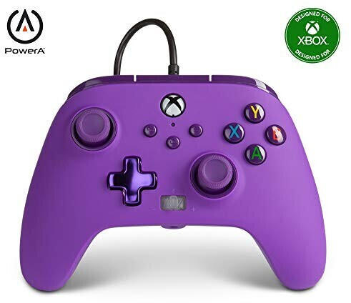 PowerA Enhanced Wired Controller for Xbox Series X|S – Royal Purple