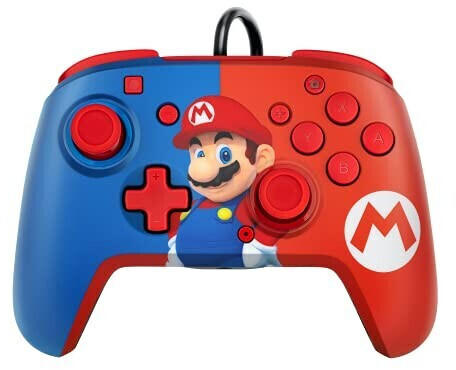 PDP Nintendo Switch Faceoff Deluxe+ Audio Wired Controller (Mario)