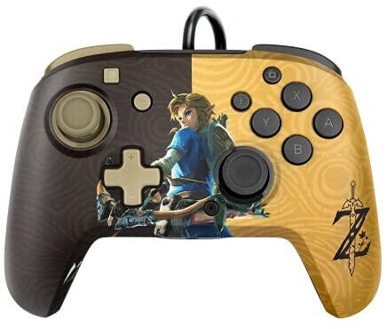 PDP Nintendo Switch Faceoff Deluxe+ Audio Wired Controller (Zelda: Breath of the Wild)