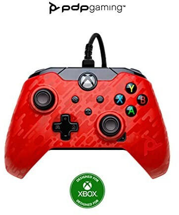 Performance Designed Products PDP Xbox Series X|S Wired Controller Phantasm Red