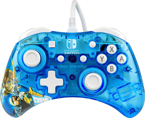 Performance Designed Products PDP Nintendo Switch Rock Candy Wired Controller The Legend of Zelda: Breath of the Wild - Berry Brave Link