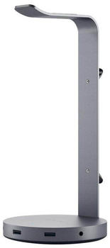 Satechi Aluminum USB Headphone Stand Space Gray