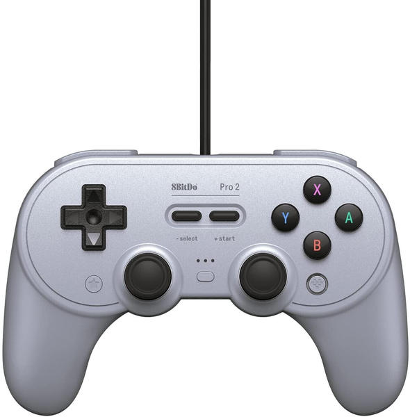 8bitdo Pro 2 Wired Controller Grey Edition