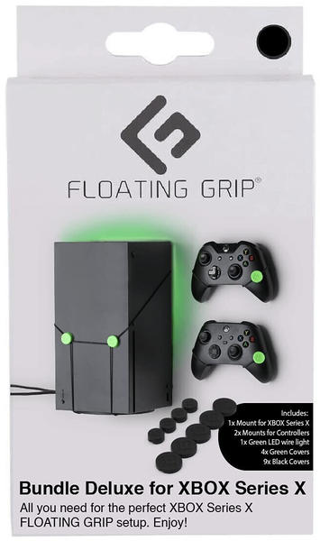 Floating Grip Xbox Series X Wall Mount - Bundle Deluxe Black