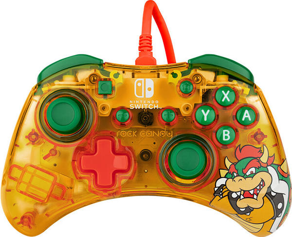 PDP Nintendo Switch Rock Candy Wired Controller Super Mario: Bowser