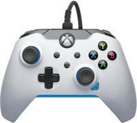 PDP 049-012-WB, PDP Wired Controller - Ion White & Blue - Wired Controller -