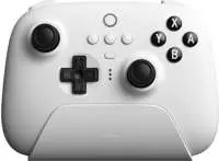 8BitDo RET00315, 8BitDo Ultimate Bluetooth Controller w/ Charging Dock - White -