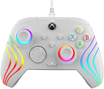PDP Xbox Series X|S & PC Afterglow Wave Controller weiß